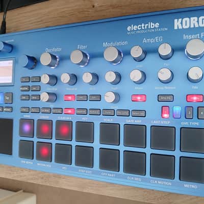 Korg Electribe 2 - EMX2 Music Production Station - Blue with DECKSAVER image 2
