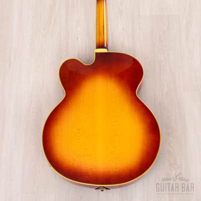 1970 Gibson Super 400 CES Vintage Archtop Electric Guitar Sunburst w/ T Tops, 1 11/16" Nut image 3
