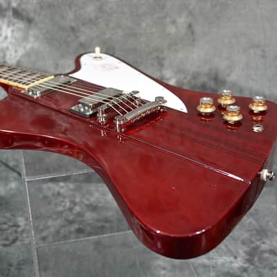 Epiphone Inspired By Gibson Firebird Wine Red w Deluxe Gigbag & FAST Same Day Shipping image 7