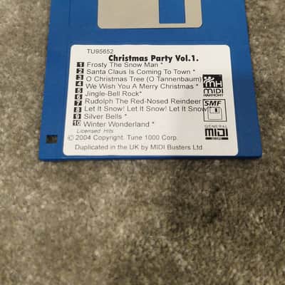 Technics Christmas Party Vol.1 Floppy Disc - Vintage Music Collection - Excellent image 3
