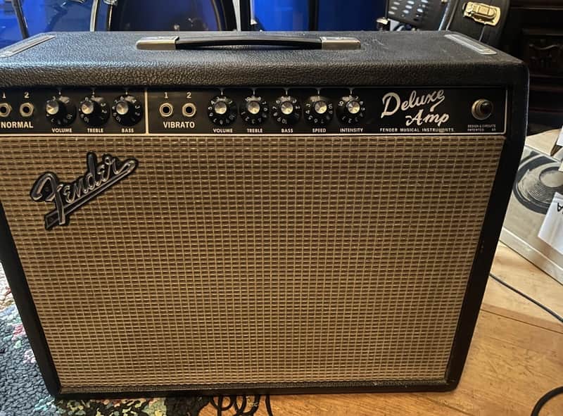 Fender 1965 Vintage Blackface Deluxe (non Reverb) image 1