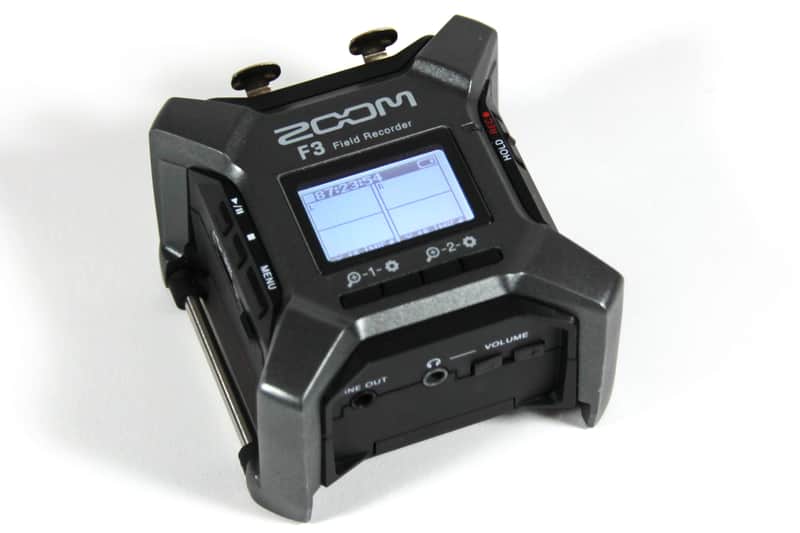 Zoom F3 - Compact 2-Track Field Recorder image 1