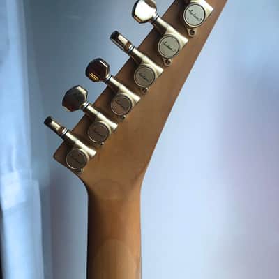 1992 MIJ Jackson Falcon Custom, 27 Frets, 24,75", Ancestor Of Caparison Horus, Original Hard Case image 5
