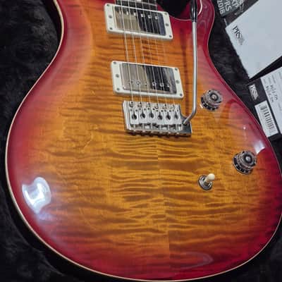 PRS CE 24 2018 - cherry sunburst with PRS Hardshell Case image 3