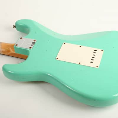 Fender Custom Shop 1959 Stratocaster Journeyman Relic Super Faded Aged Sea Foam Green 3557 image 9