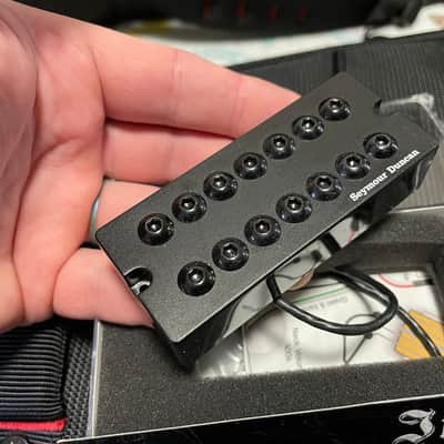 Seymour Duncan Invader 7 string guitar Soapbar pickup 2010’s - Black image 3