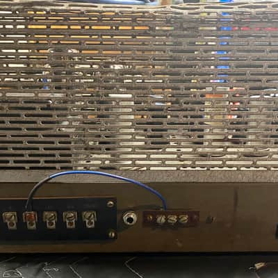 Restored RCA MI-12224 Guitar PA Tube Amplifier 1940s in Grey image 3