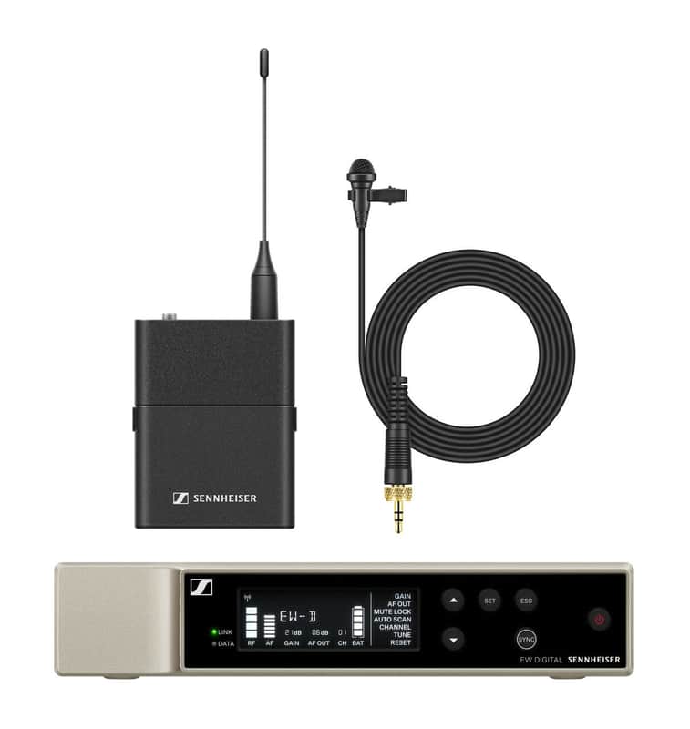 Sennheiser EW-D ME2 SET (R4-9) Lavalier SET with 6 MHz Bandwidth image 1