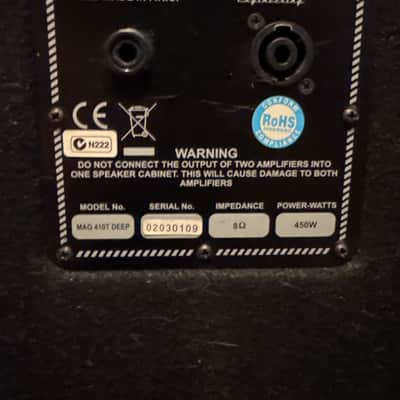 Ashdown MAG 410T 2006 - ‘Blueline’ speakers - Black Carpet image 7