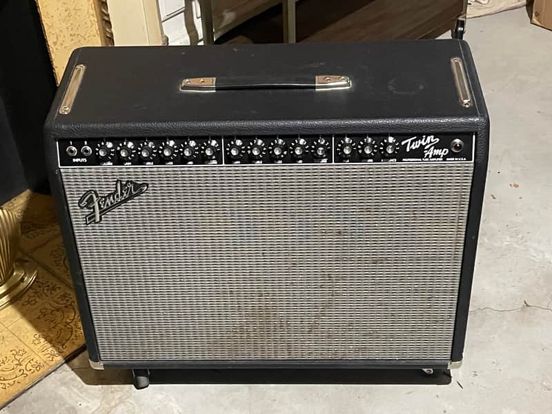 Fender Twin Amp (Evil Twin) 2000 - Black 100w image 1