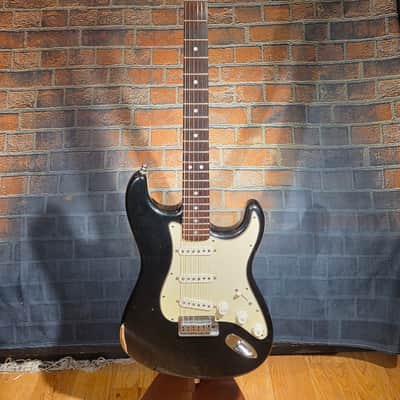 Fender 2005 Custom Shop Stratocaster Pro Closet Classic Black w/ Matching Early '90s Fender HSC image 3