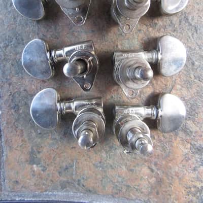 Grover Grover for Gibson Nickel Plated Stay-Tite Tuner set. 1958-1965 image 2