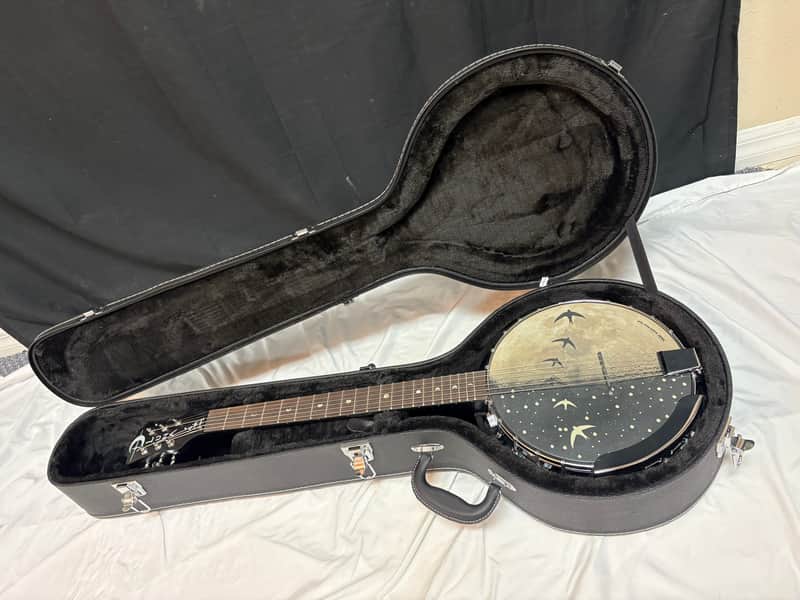 New LUNA Moonbird Bluegrass RESONATOR 6-string electric | Reverb