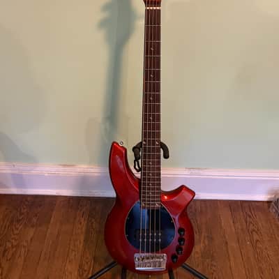 Ernie Ball Music Man Bongo 5 H 2006 - Lava Pearl image 2