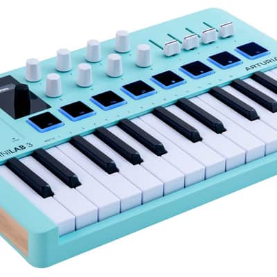 Arturia MiniLab 3 Aquamarine MIDI Keyboard Controller+Portable Bluetooth Speaker image 10