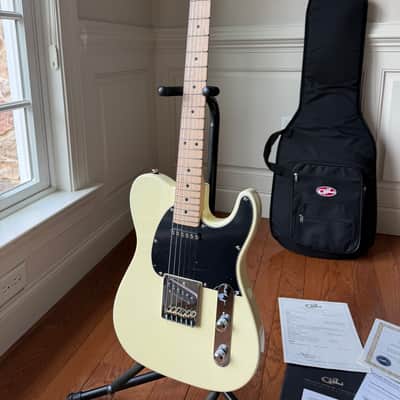 2018 G&L Fullerton Standard ASAT Classic - Vintage White image 3