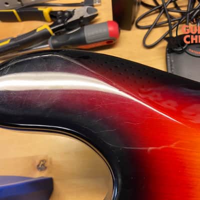 1997 Fender Japan JB75-90US '75 Reissue Jazz Bass – 3-Tone Sunburst | CIJ | USA Pickups | Rosewood Board image 17