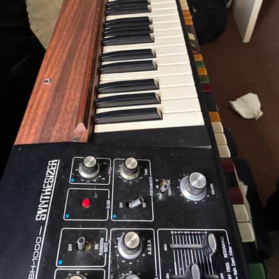 Roland SH-1000 37-Key Synthesizer 1973 - 1978 - Black/Wood image 3