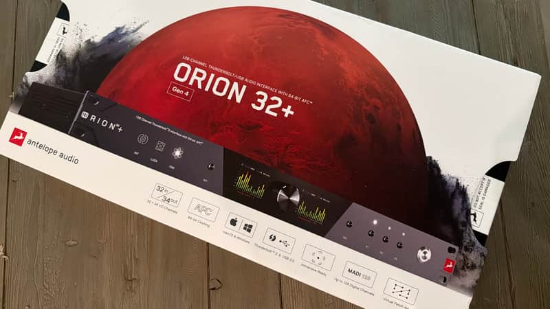 Antelope Audio Orion 32 Plus Gen 4 USB / Thunderbolt Audio Interface - New image 1