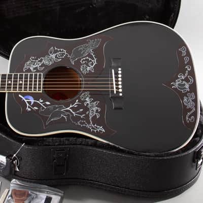 2025 Gibson Custom Shop Kirk Hammett Signature Raven Ebony Signed Label OHSC COA image 1