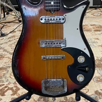 (Teisco) Del Ray E-110 1960 Sunburst image 13