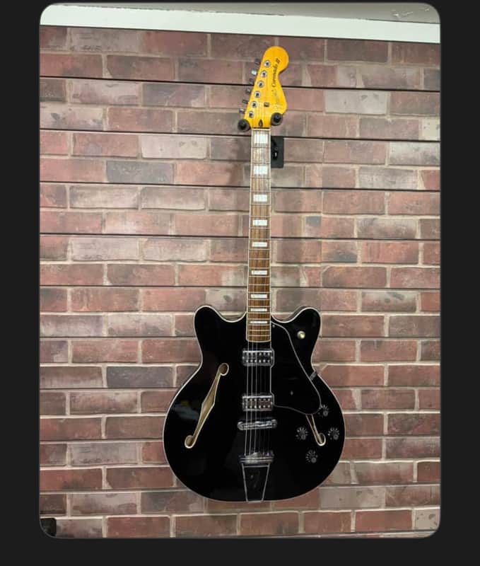 Fender Modern Player Coronado Guitar 2014 - 2018 Black
