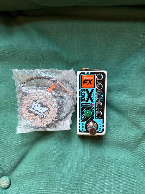 Rainger FX Reverb-X with Igor Pressure Pad Controller 2010s - Blue image 1
