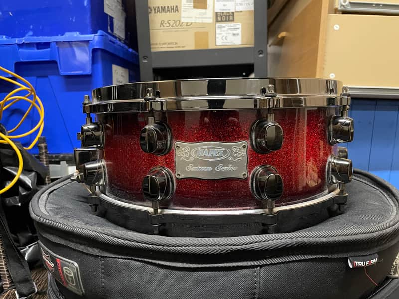Mapex Saturn III snare w/ die cast hoops - Supernova Sparkle image 1