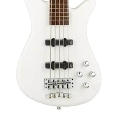 Warwick RockBass Streamer LX, 5-String - Solid White High Polish image 3
