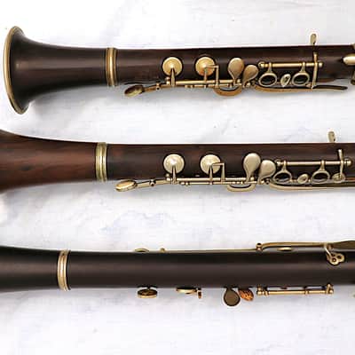Two Buffet And One Carl Fischer Clarinets From Late 1800's Or Early 1900's image 7