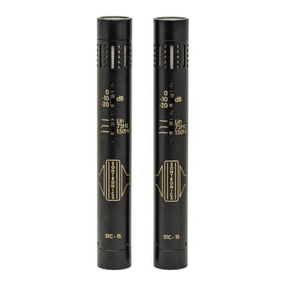 Sontronics STC-1S - Matched Stereo Pair of Condenser Microphones - Black (STC1-SET-BLK-U) image 3