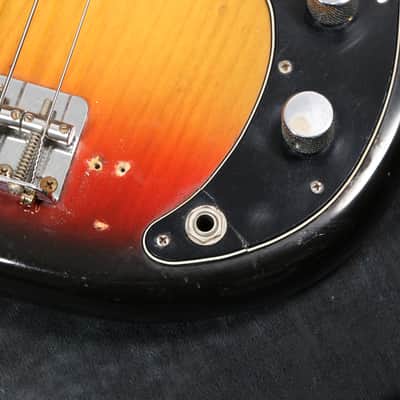 1977 Fender Precision Bass - Sunburst - OHSC image 13