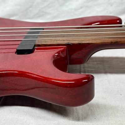 PRS Paul Reed Smith Bass-4 iv Fretless 4-string Bass with Case 1986 image 14