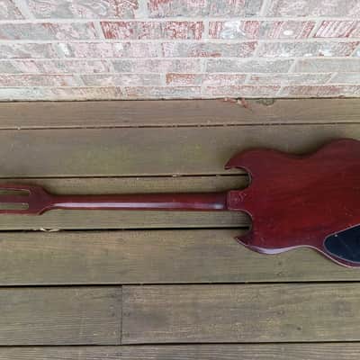 Vintage Circa 1972 Gibson EB-0 Bass Guitar Husk Project! Old Wood, Wiring Harness! image 10