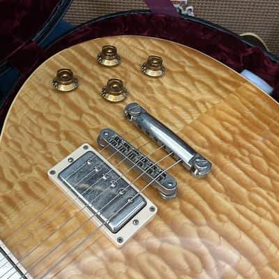 Gibson Les Paul Elegant 2003 Natural Quilt Top VG+ OHSC image 4