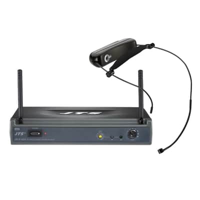 JTS UHF Wireless Headset Mic with Receiver Bundle image 1
