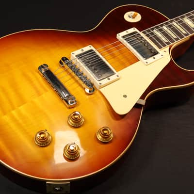 Gibson Custom Shop Standard Historic '59 Les Paul Reissue Dark Bourbon Fade VOS 419 image 1