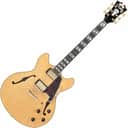 D'Angelico Double Cutaway w/ stop-bar tailpiece Satin Honey