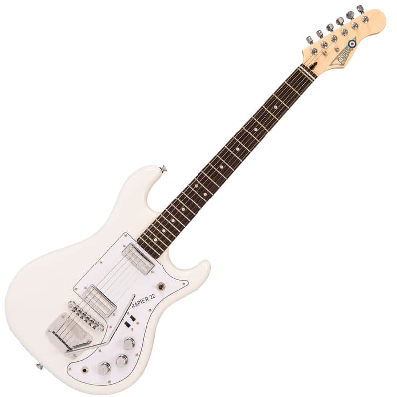 Rapier 22 Electric Guitar ~ Arctic White image 1