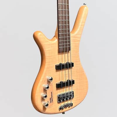 Warwick RockBass Corvette Premium 4-String Left Handed Electric Bass Guitar - Natural image 2