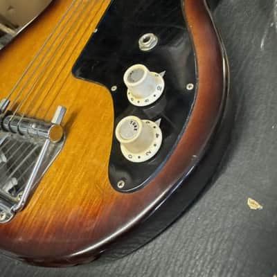 Vintage Melody JB-4 1960s MIJ Electric Guitar w/case. Clean and Rare! image 3