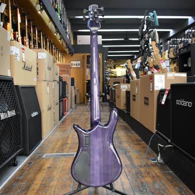 Spector Euro 5 CST 5-String Electric Bass Guitar Natural Violet Burst w/Padded Gig Bag image 6