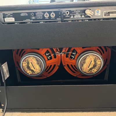 2003 Fender '65 Twin Reverb Reissue 85-Watt 2x12" Guitar Combo 1991 - Present - Black image 4