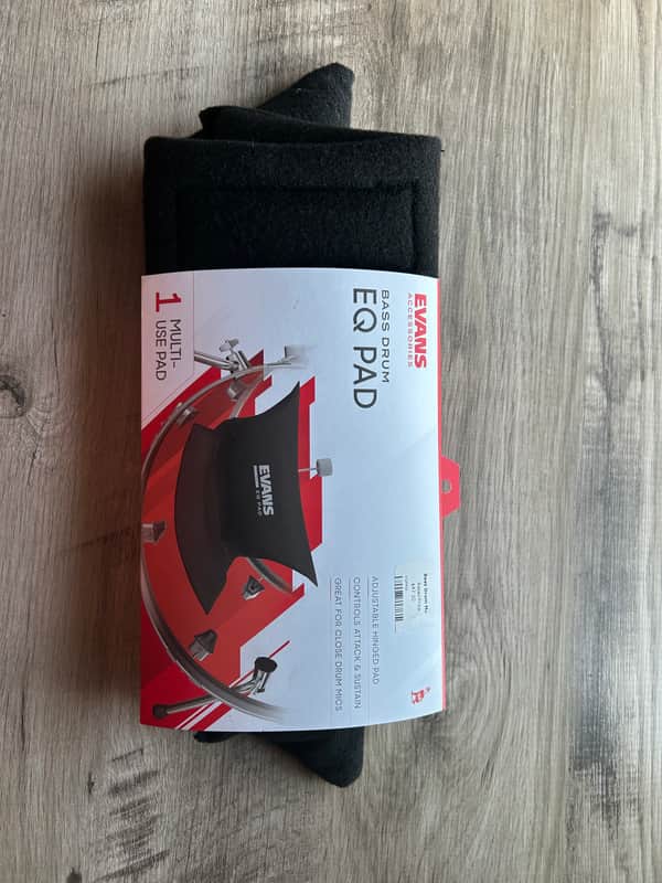 Evans EQPAD EQ Pad Bass Drum Damper 2001 - 2020 - Black image 1
