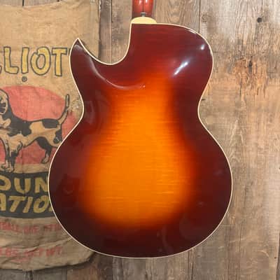 Guild F45CE-S6 1990 - Cherry Sunburst image 4