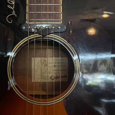 Epiphone EJ-160E John Lennon Signature - 2007 - Sunburst image 4