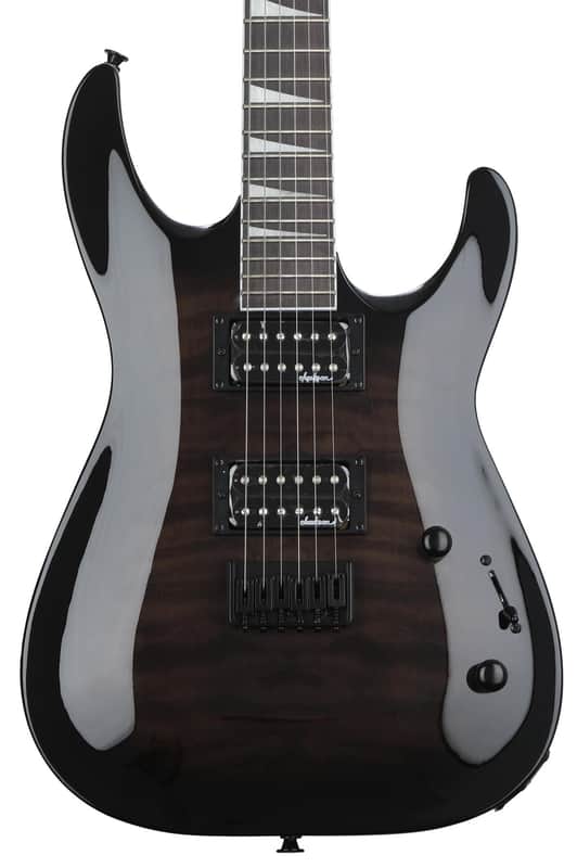 Jackson JS Series Dinky Arch Top JS32Q DKA HT Electric Guitar - Transparent Black Burst image 1