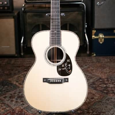 Martin Custom Shop Style 45 OM-14F Acoustic Guitar - Brazilian Rosewood/Adirondack Spruce with Hardshell Case image 3