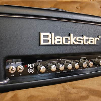 Blackstar HT5RH All Valve Head with Reverb - Black image 1