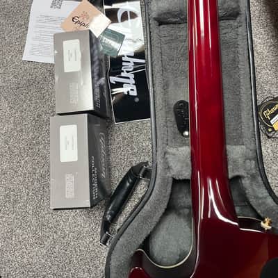 Epiphone Alex Lifeson Signature Les Paul Custom Axcess 2023 - Present Ruby image 9